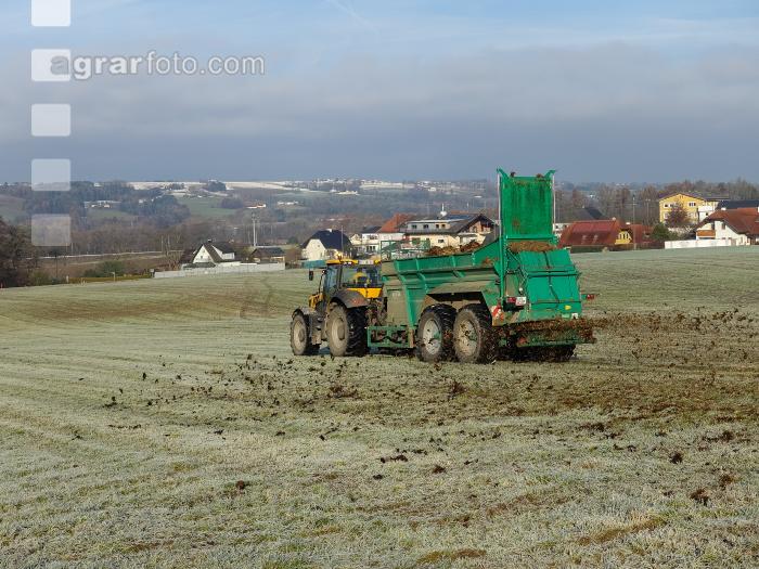 Mist auf frostige Wiese 17