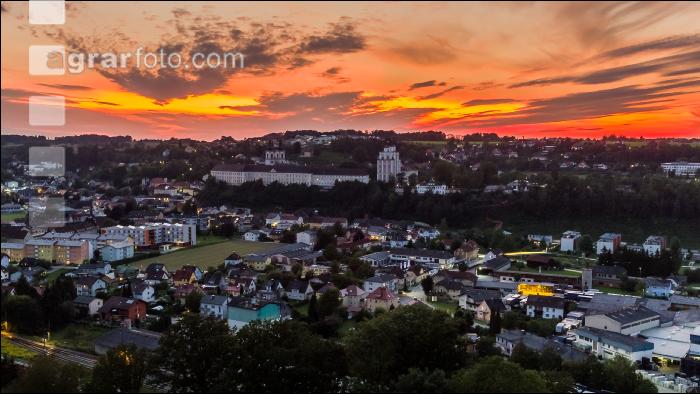 Kremsmünster Sonnenuntergang