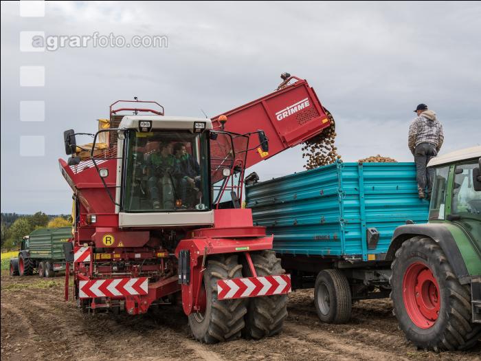 Industriekartoffel Ernte 92