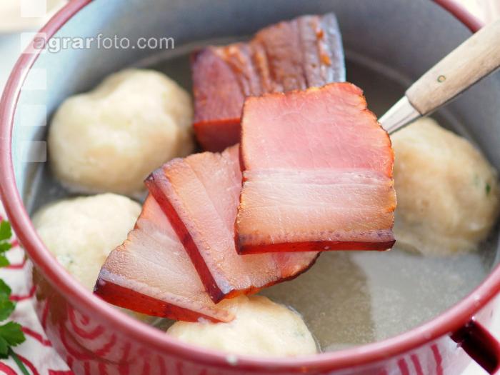 Geselchtes mit Knödel 1
