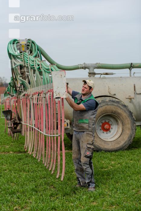 Gülle zu Weizenbestockung 58