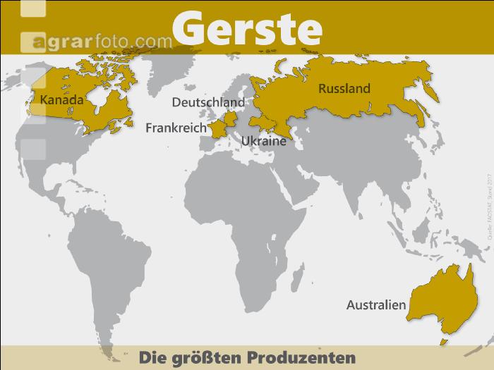 Gerste weltweit  2