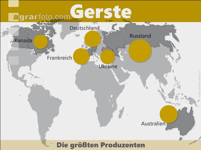 Gerste weltweit  1