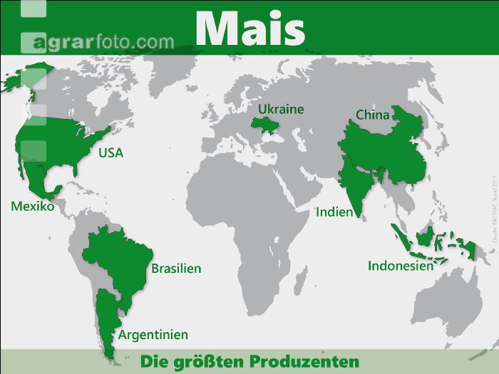 Mais weltweit 2