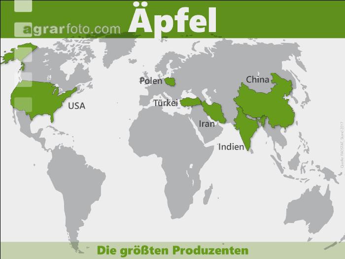 Äpfel weltweit 2