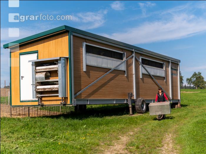 Mobiler Hennenstall 16